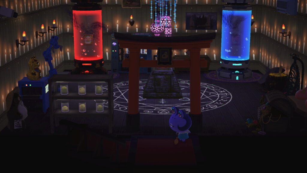 アイーダ教ハピパラ第一支部内装