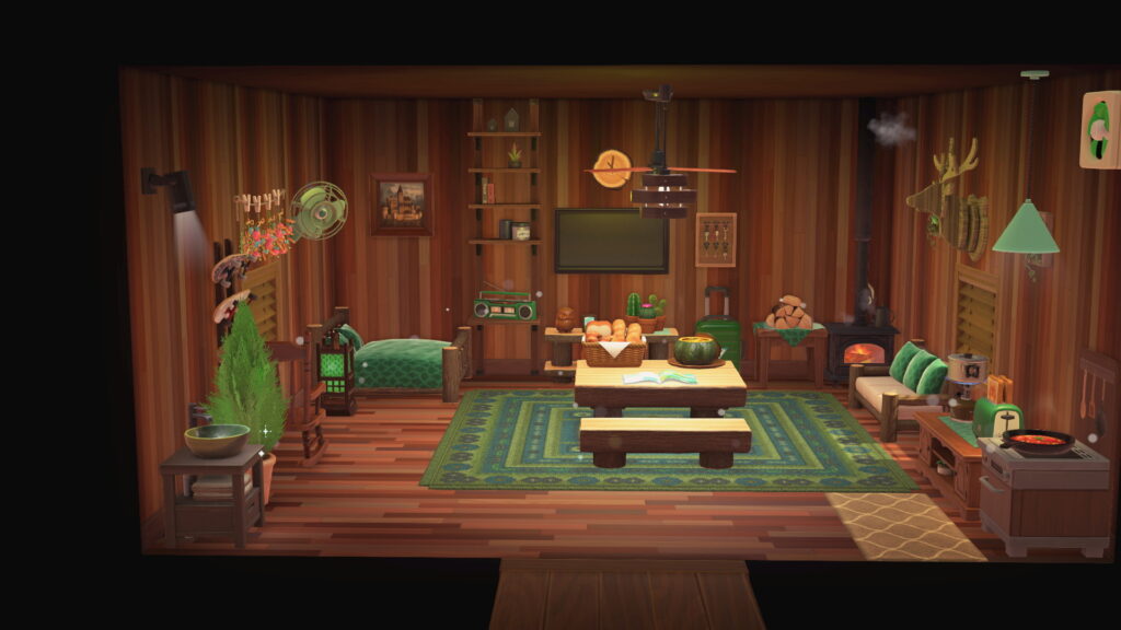 ６号室　丸太小屋